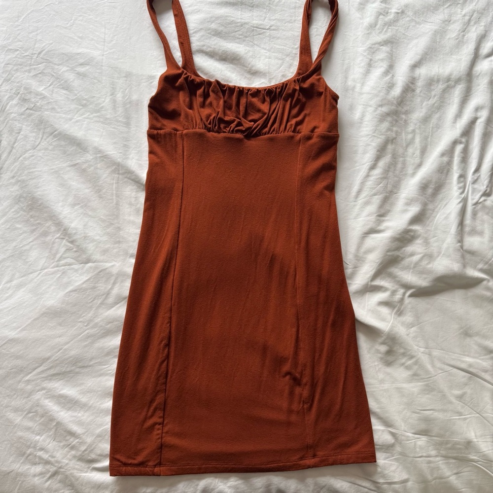 Wilfred Free Orbit Dress Ruched Bust Mini Dress Size Small